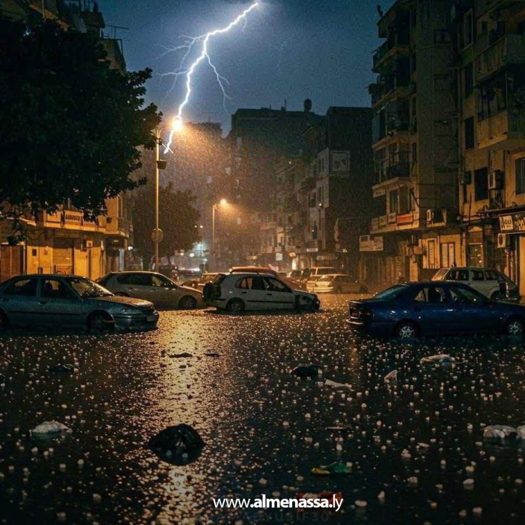 extra11111111 34 عاصفة ثلجية غير مسبوقة تضرب الإسكندرية وترفع حالة الطوارئ إلى القصوى