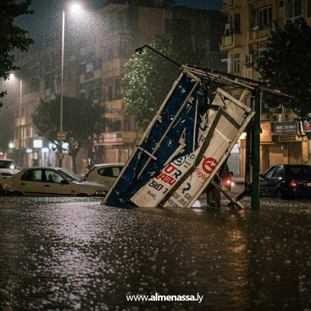 extra1111111111 25 عاصفة ثلجية غير مسبوقة تضرب الإسكندرية وترفع حالة الطوارئ إلى القصوى