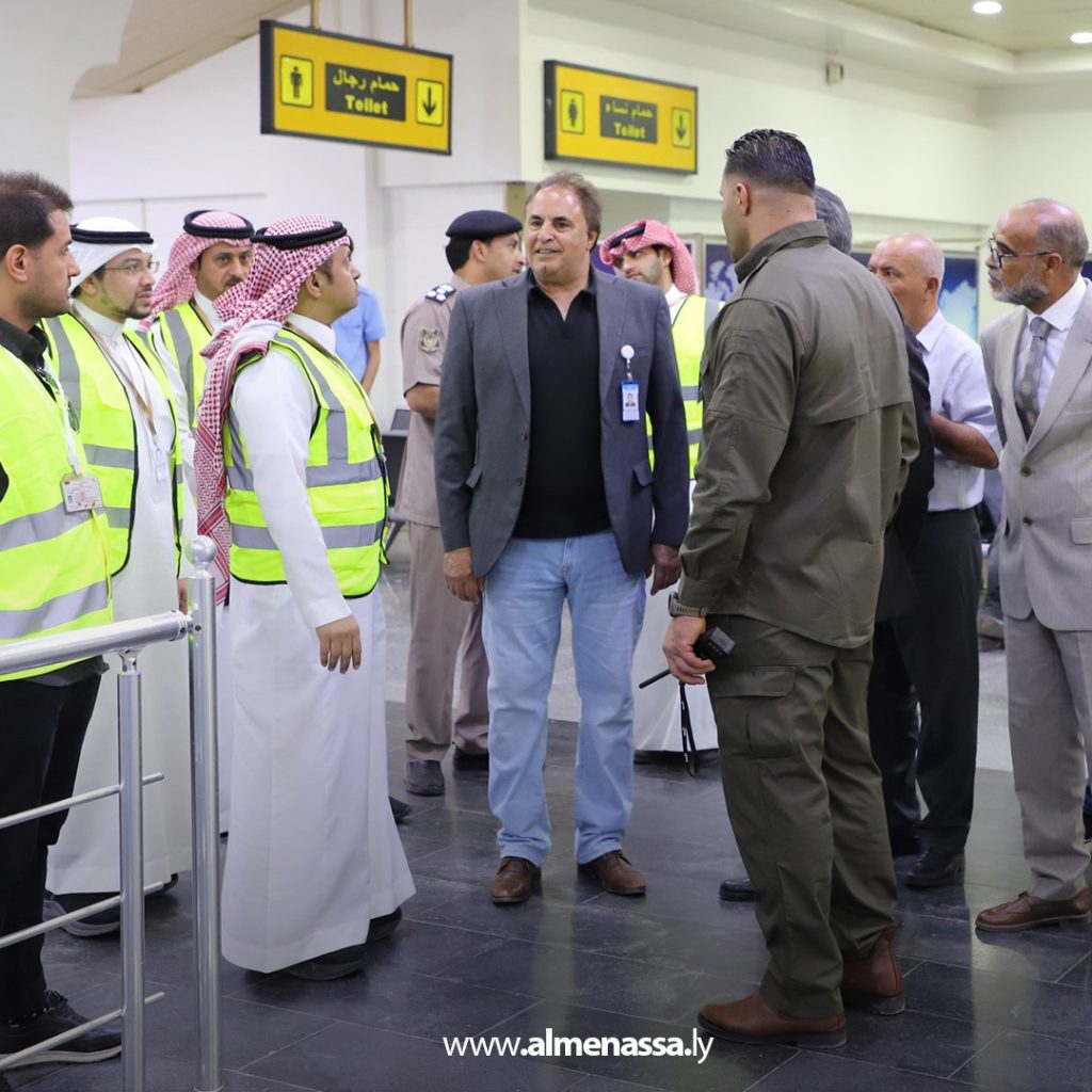 extra1111111111 3 وفد الطيران المدني السعودي يزور مطار بنينا ويشيد بالإجراءات الأمنية