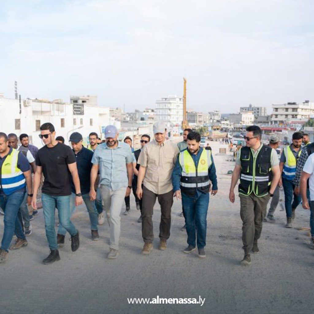 extra11111111111111 2 مدير صندوق التنمية يزور البيضاء لمتابعة مشاريع البنية التحتية