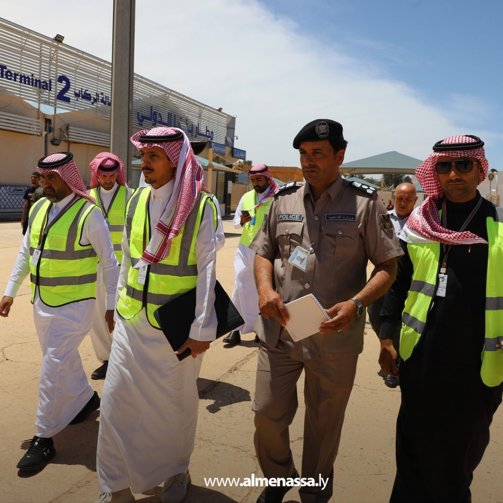 extra111111111111111 وفد الطيران المدني السعودي يزور مطار بنينا ويشيد بالإجراءات الأمنية