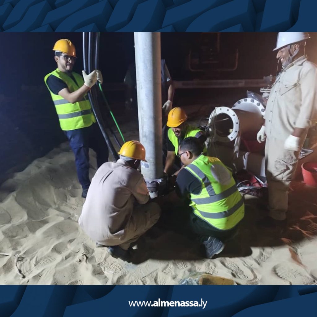 02 37 تشغيل بئرين جديدين في حقل السرير وبدء أعمال الإرساء في ثالث