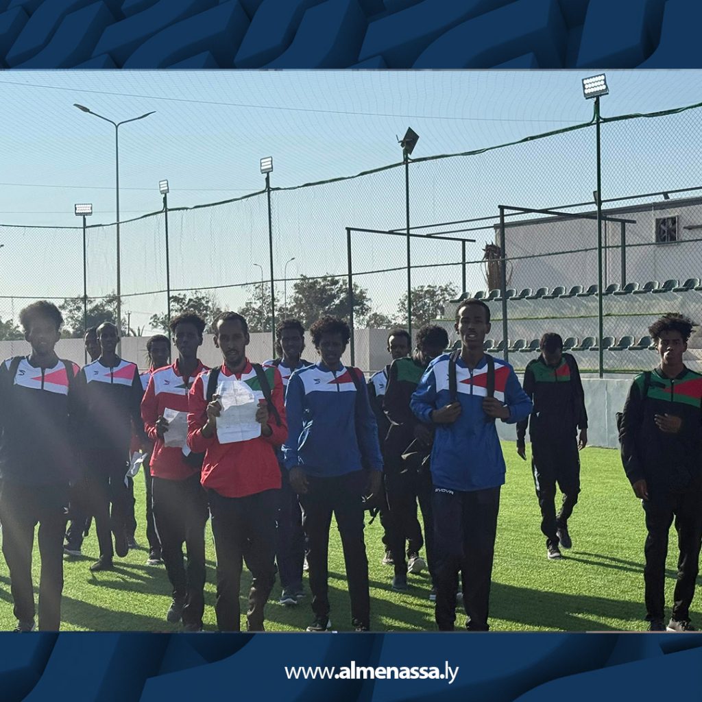 02 38 ترحيل مهاجرين صوماليين غير شرعيين من ليبيا عبر مطار معيتيقة