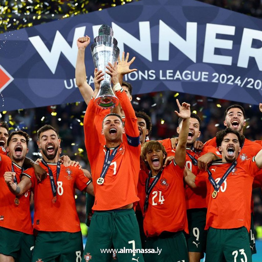 03 17 البرتغال تستعيد لقب دوري الأمم الأوروبية بعد فوز مثير على إسبانيا