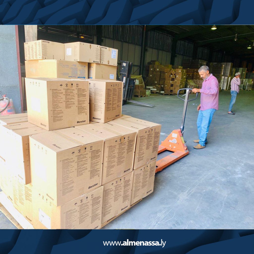 توزيع شحنة جديدة من مشغلات غسيل الكلى على مراكز طبية متعددة في ليبيا 3 03 32 توزيع شحنة جديدة من مشغلات غسيل الكلى على مراكز طبية متعددة في ليبيا
