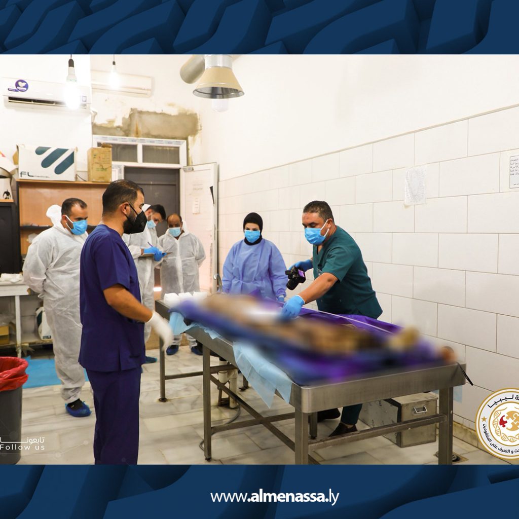 04 39 الهيئة العامة للبحث والتعرف على المفقودين تباشر فحص 15 جثة مجهولة بمستشفيين بتكليف من النيابة