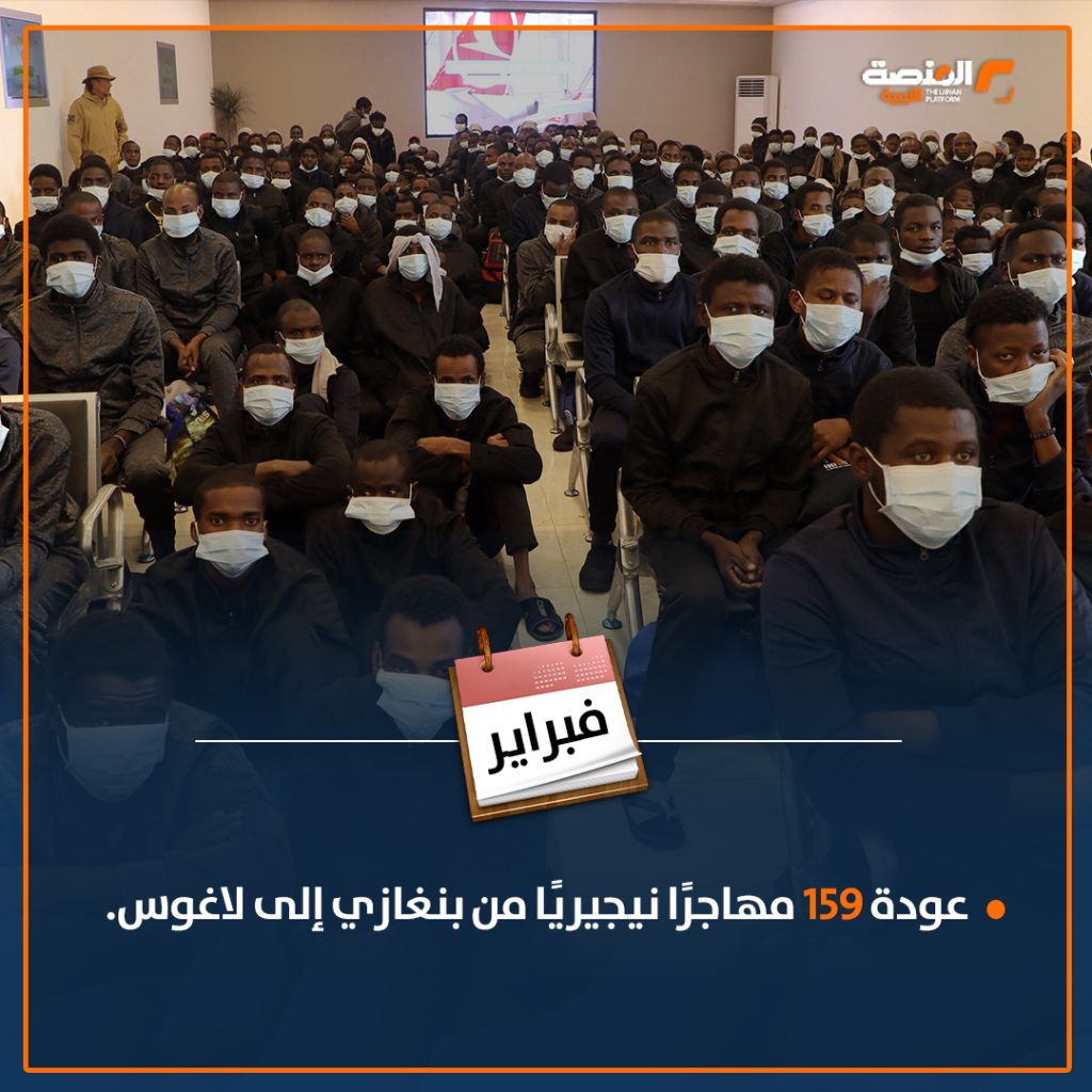 04 copy 25 في أقل من 120 يوماً ليبيا تُعيد ما يقارب 2,000 مهاجر إلى بلدانهم منذ بداية العام من يناير حتى أبريل الجاري 2025