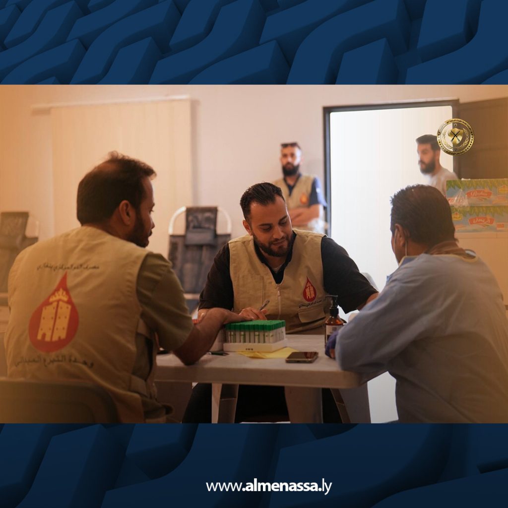 06 16 رئاسة القوات البرية تطلق حملة تبرع بالدم دعما للمستشفيات