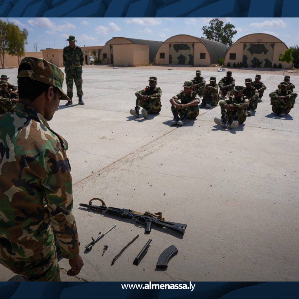 08 6 الكتيبة الثانية بلواء القرضابية تطلق تدريبات ميدانية على المدفعية والدبابات