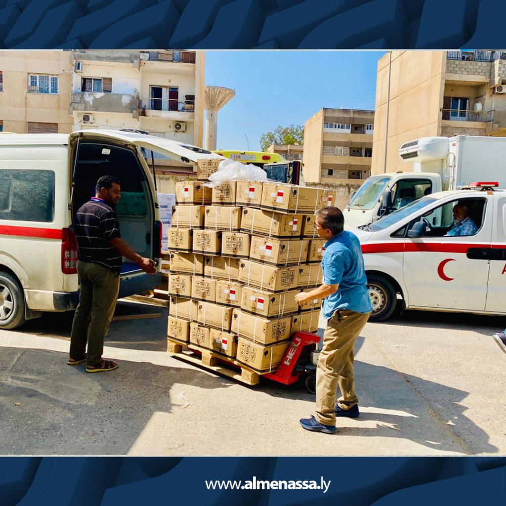 توزيع شحنة جديدة من مشغلات غسيل الكلى على مراكز طبية متعددة في ليبيا 9 09 3 توزيع شحنة جديدة من مشغلات غسيل الكلى على مراكز طبية متعددة في ليبيا