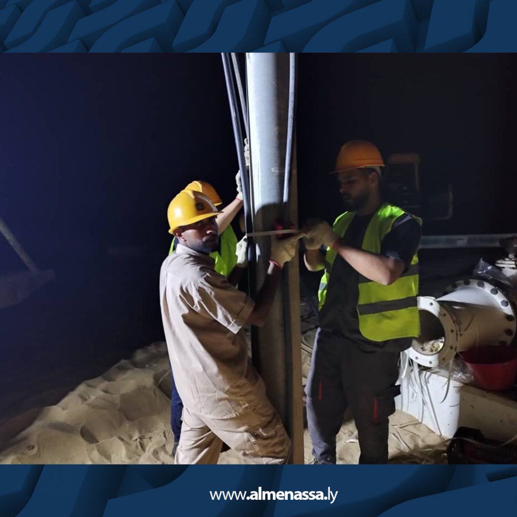 13 1 تشغيل بئرين جديدين في حقل السرير وبدء أعمال الإرساء في ثالث