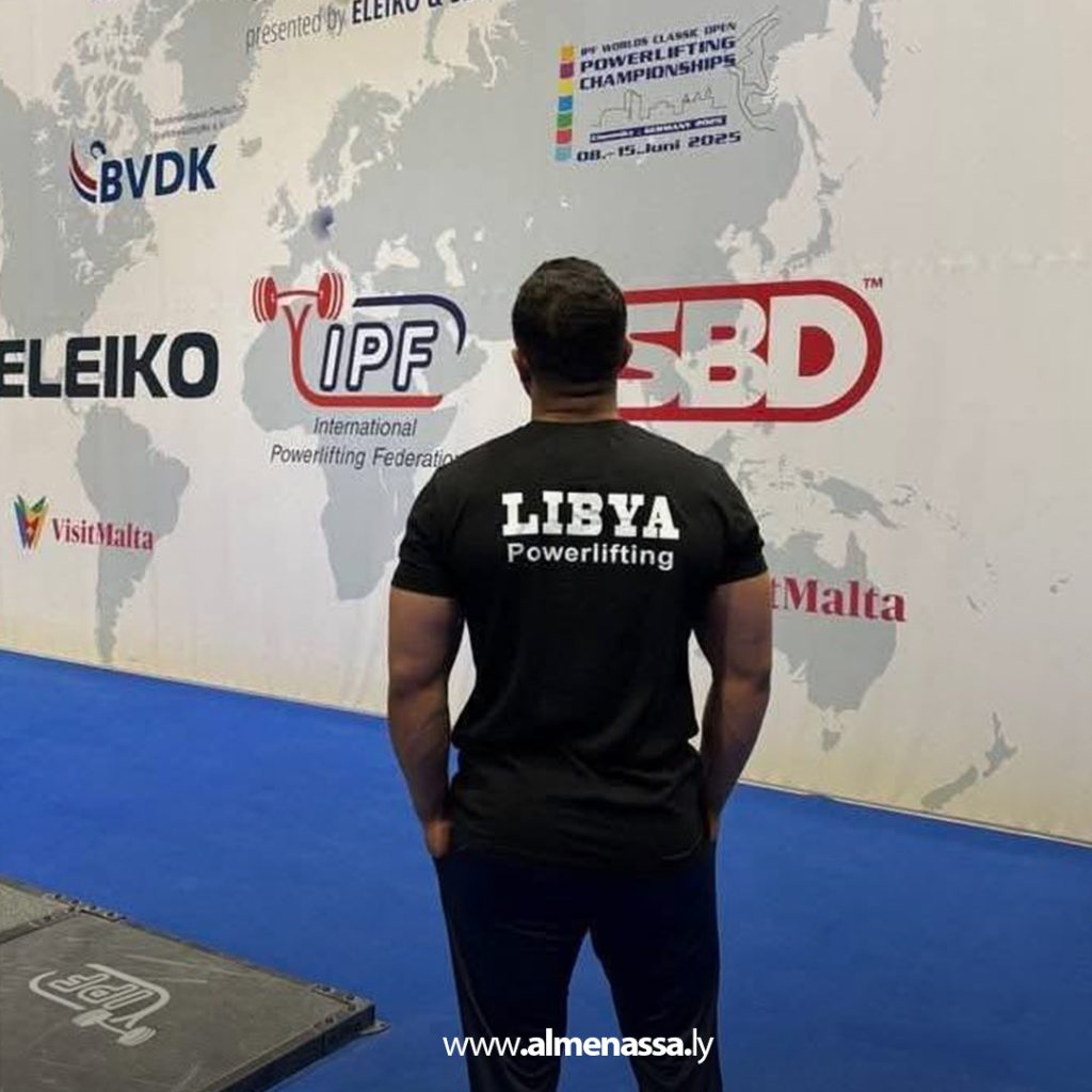 Extra 127 البطل الليبي محمد الرفادي يشارك في بطولة العالم للقوة البدنية بألمانيا