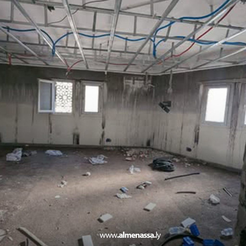 Extra 291 الشروع في صيانة المقر الرئيسي لمدينة طرابلس الإعلامية