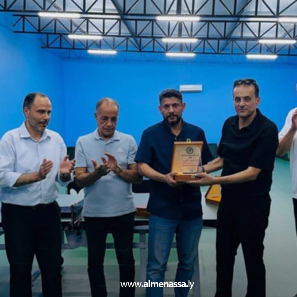 Extra 301 اللجنة الأولمبية الليبية تدعم انطلاقة أكاديمية مصراتة لكرة الطاولة