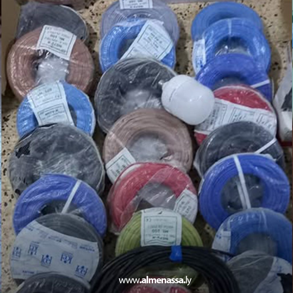 Extra 338 ضبط وافد متهم سرقة مواد كهربائية في مدينة درنة