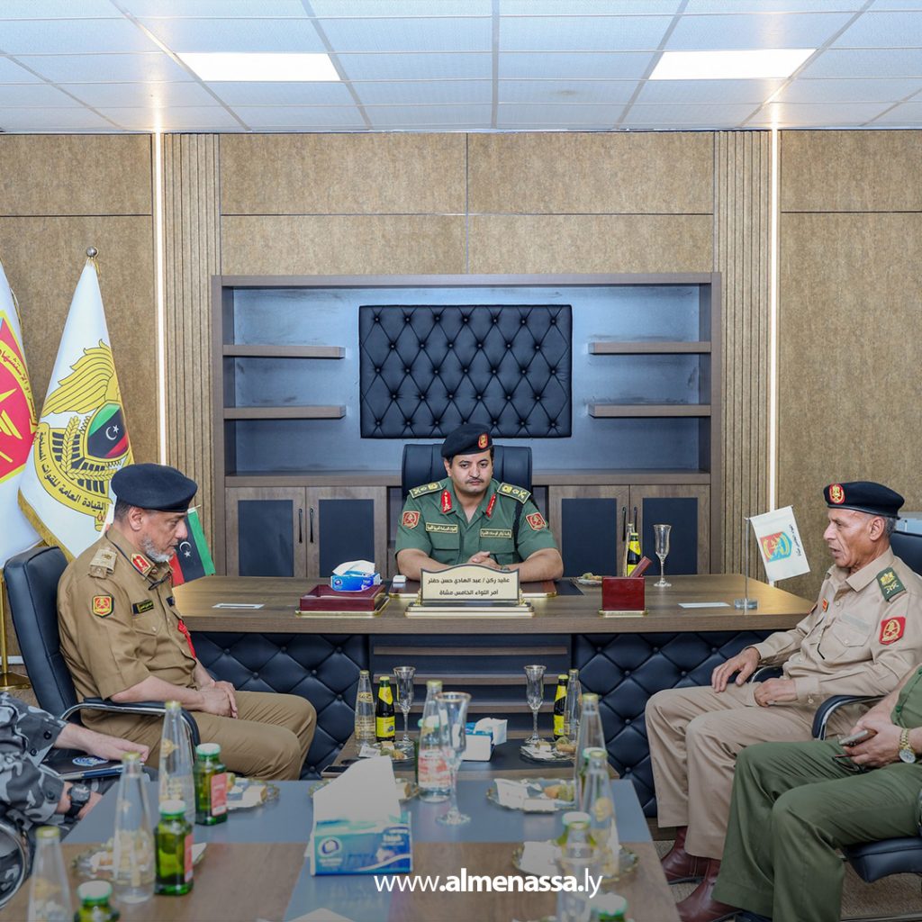 Extra1 256 Lieutenant General Khaled Haftar inspects Fifth Brigade readiness in Sabha