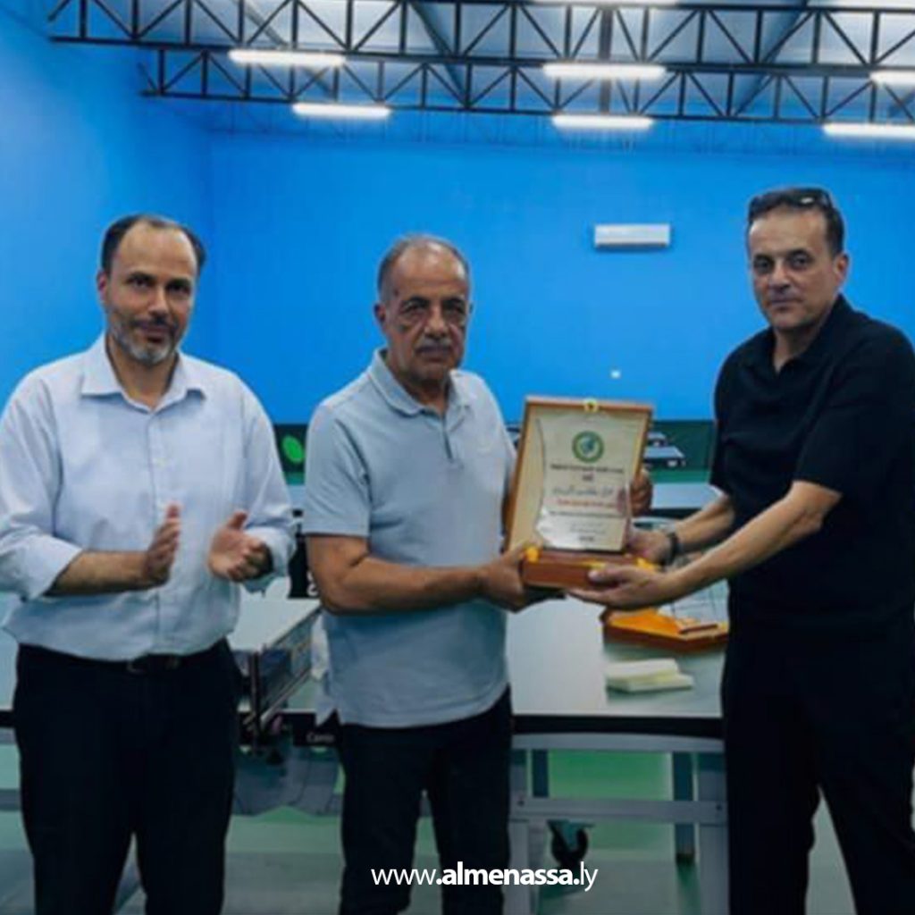 Extra11 164 اللجنة الأولمبية الليبية تدعم انطلاقة أكاديمية مصراتة لكرة الطاولة