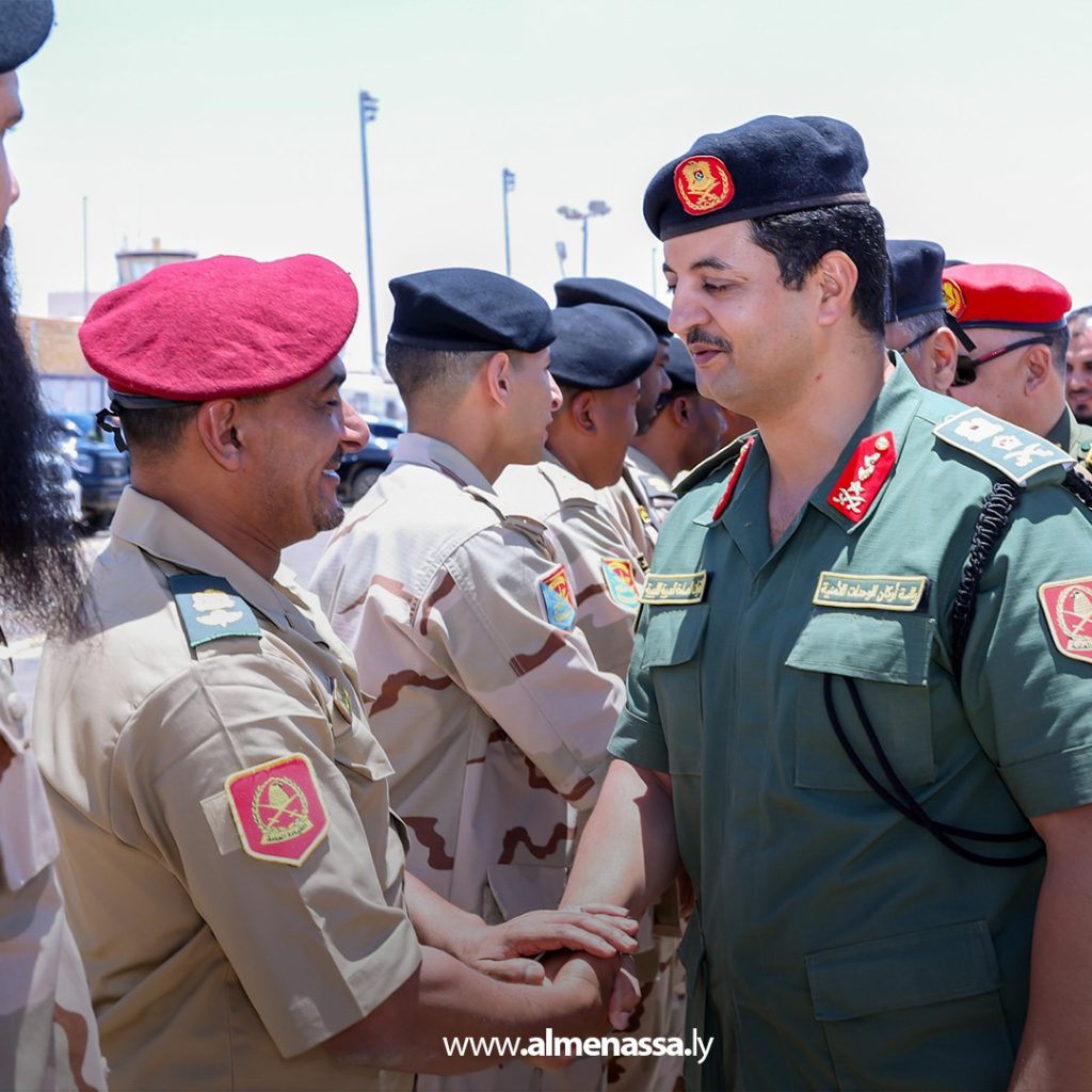 Extra111 119 Lieutenant General Khaled Haftar inspects Fifth Brigade readiness in Sabha