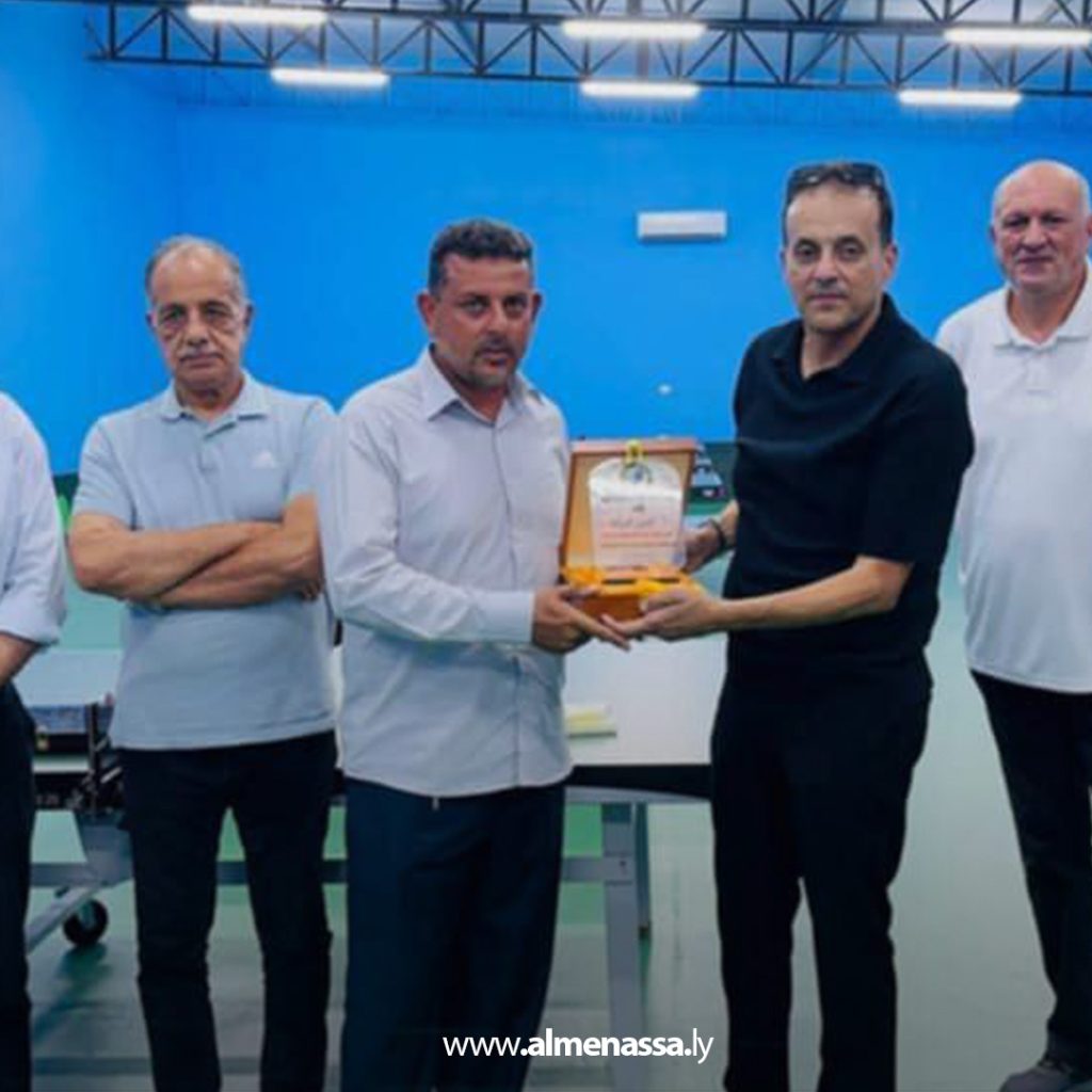 Extra1111 84 اللجنة الأولمبية الليبية تدعم انطلاقة أكاديمية مصراتة لكرة الطاولة