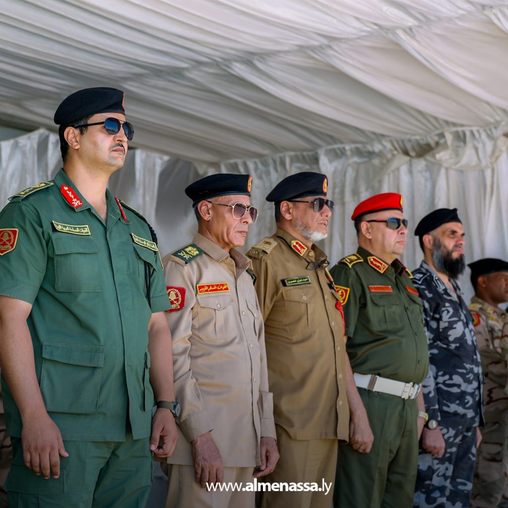 Extra111111 60 Lieutenant General Khaled Haftar inspects Fifth Brigade readiness in Sabha