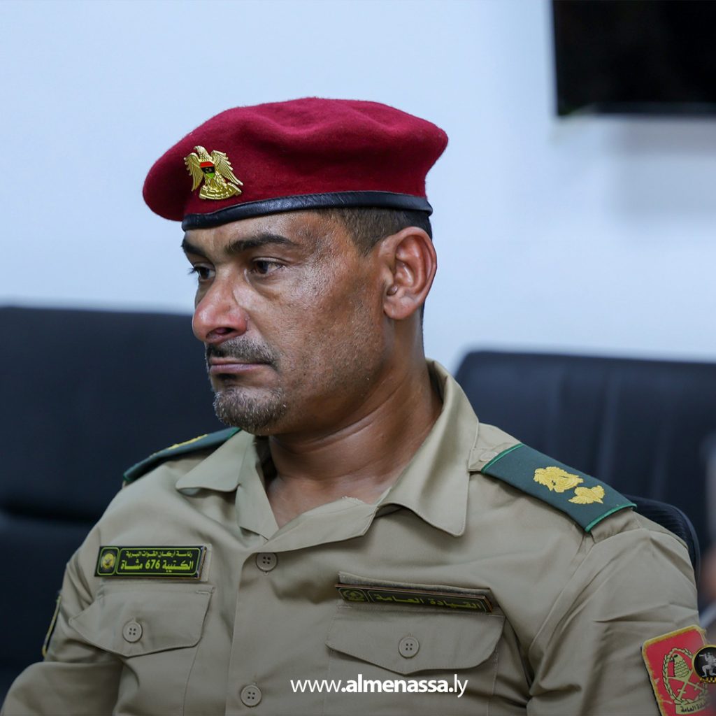 Extra11111111111 19 Lieutenant General Khaled Haftar inspects Fifth Brigade readiness in Sabha