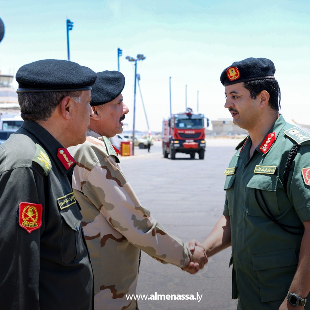 Extra1111111111111111 5 Lieutenant General Khaled Haftar inspects Fifth Brigade readiness in Sabha