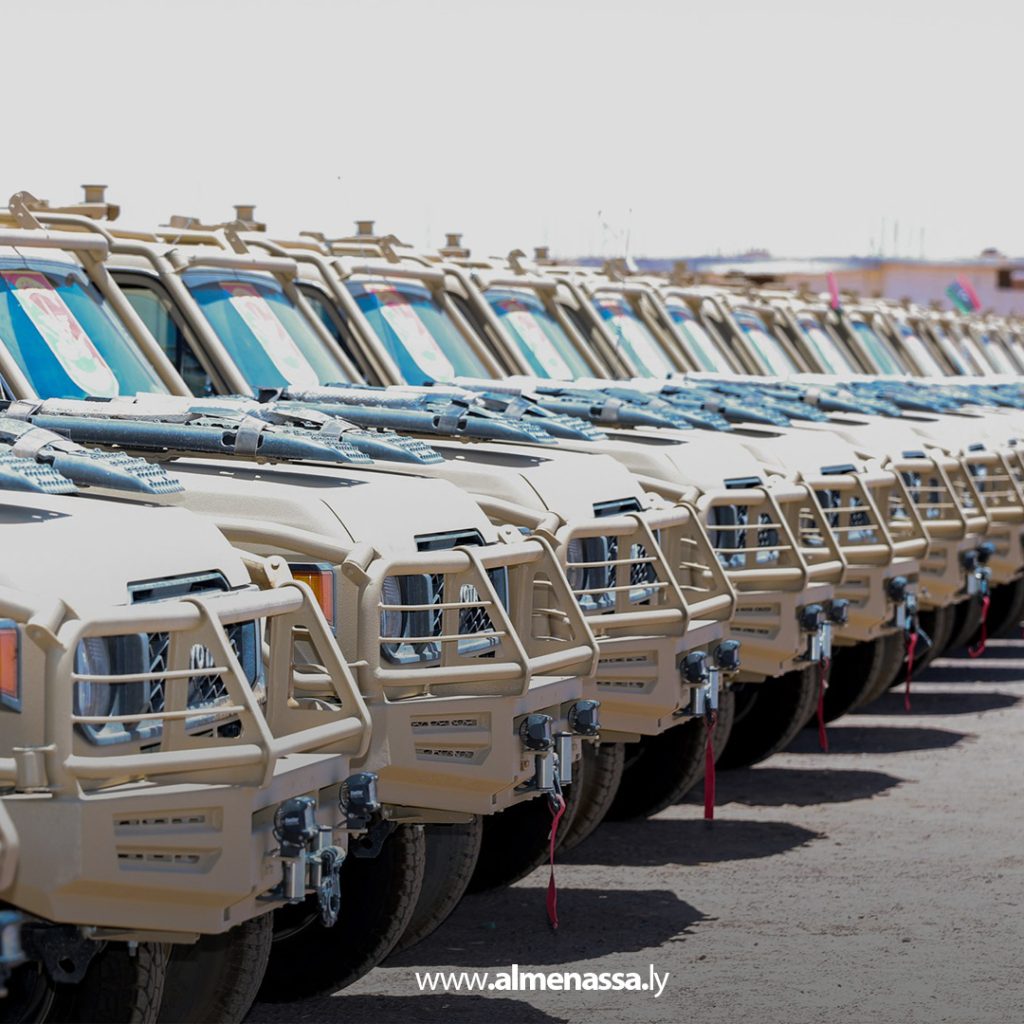 Extra111111111111111111 4 Lieutenant General Khaled Haftar inspects Fifth Brigade readiness in Sabha