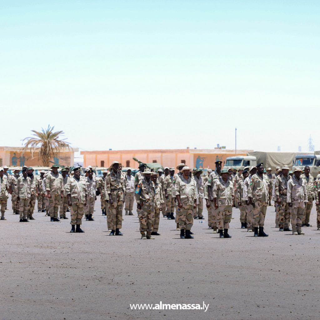 Extra1111111111111111111 3 Lieutenant General Khaled Haftar inspects Fifth Brigade readiness in Sabha