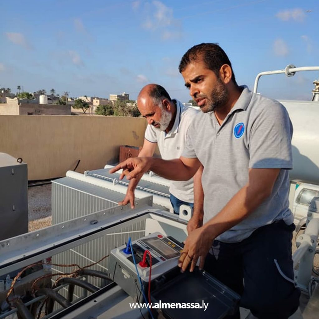 extra 140 نجاح تشغيل المحول الجديد بمحطة رقدالين بعد استكمال أعمال الاختبار