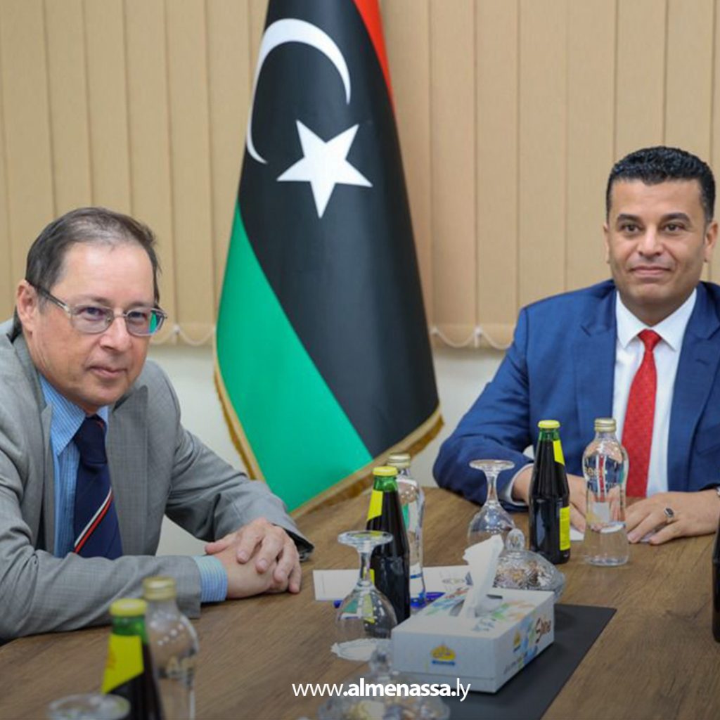 extra 161 رئيس لجنة متابعة الأجهزة الرقابية بمجلس النواب يلتقي السفير الروسي في بنغازي