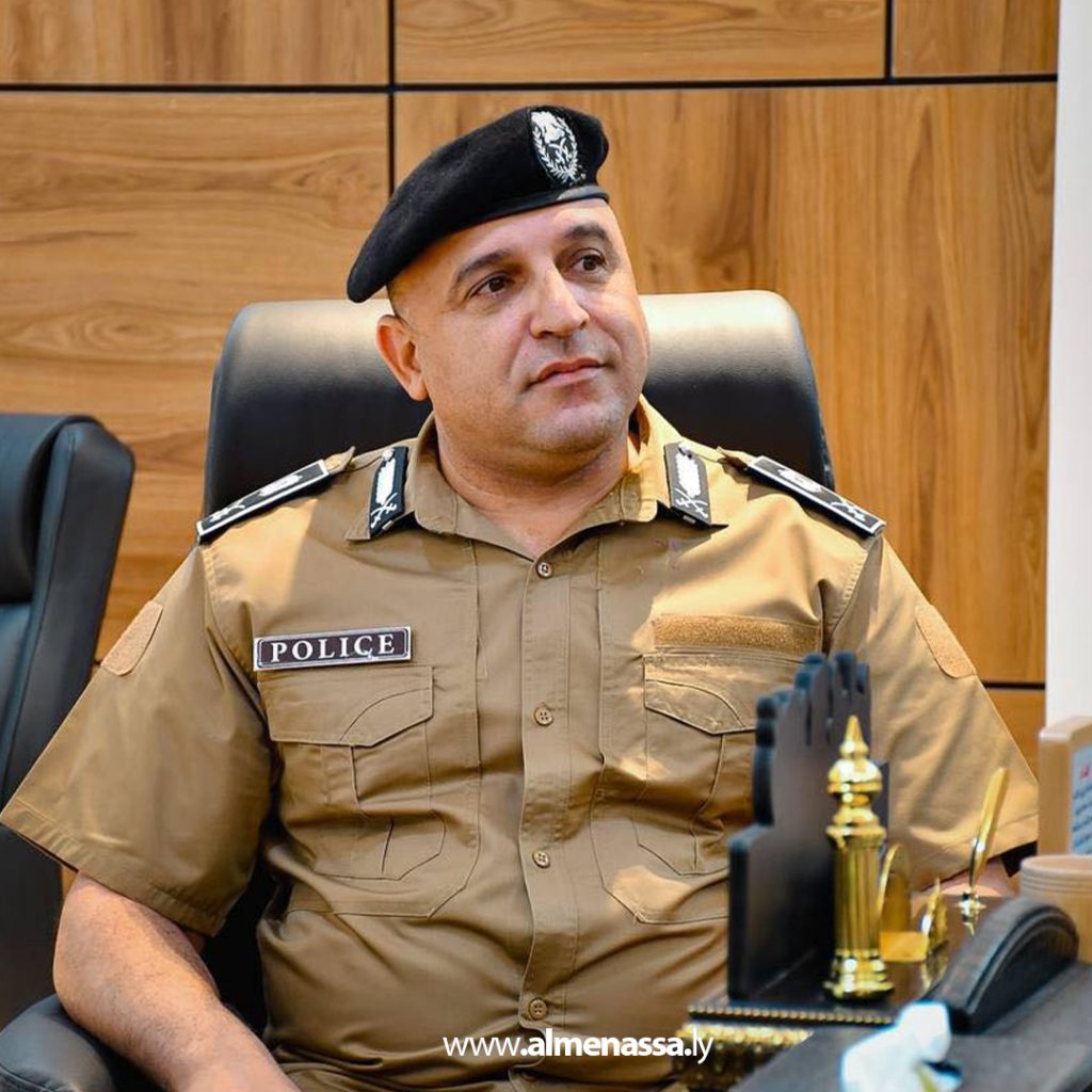 extra 188 وزير الداخلية يُعيّن اللواء أحمد آدم معدي مديرًا لأمن سرت ويشيد بجهود السعيطي