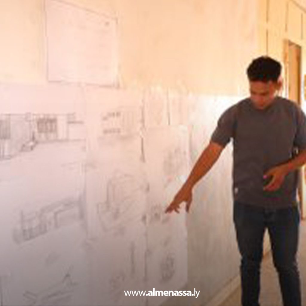 extra 212 التقييم النهائي لمشاريع طلاب قسم هندسة العمارة بجامعة سبها