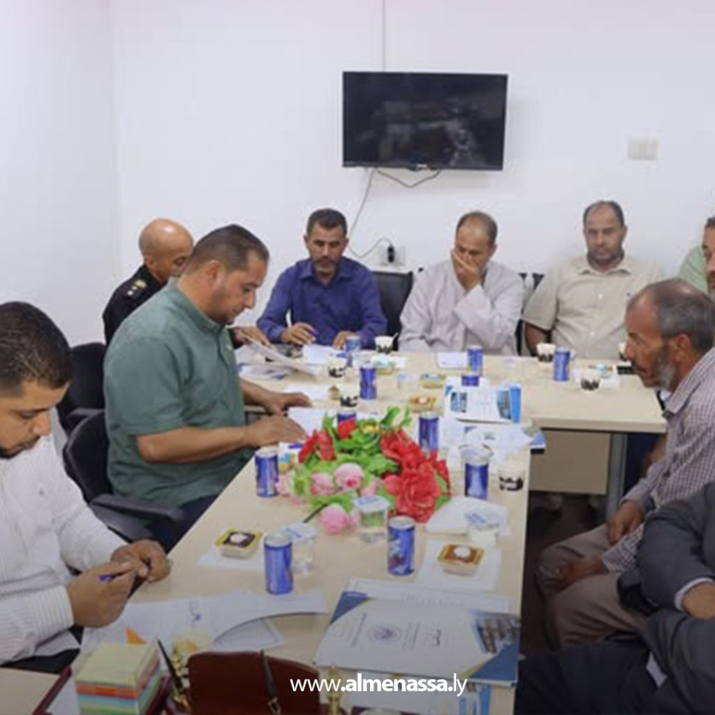 extra 262 بلدية الأصابعة تبحث حصر التعديات القائمة داخل المخطط العام