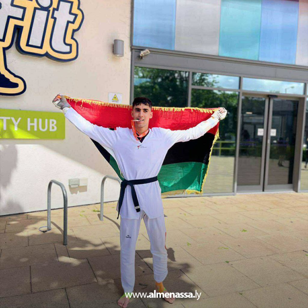 extra 274 محمد ناصر أمجيدة يحرز الفضية في بطولة ويلز الدولية للتايكوندو