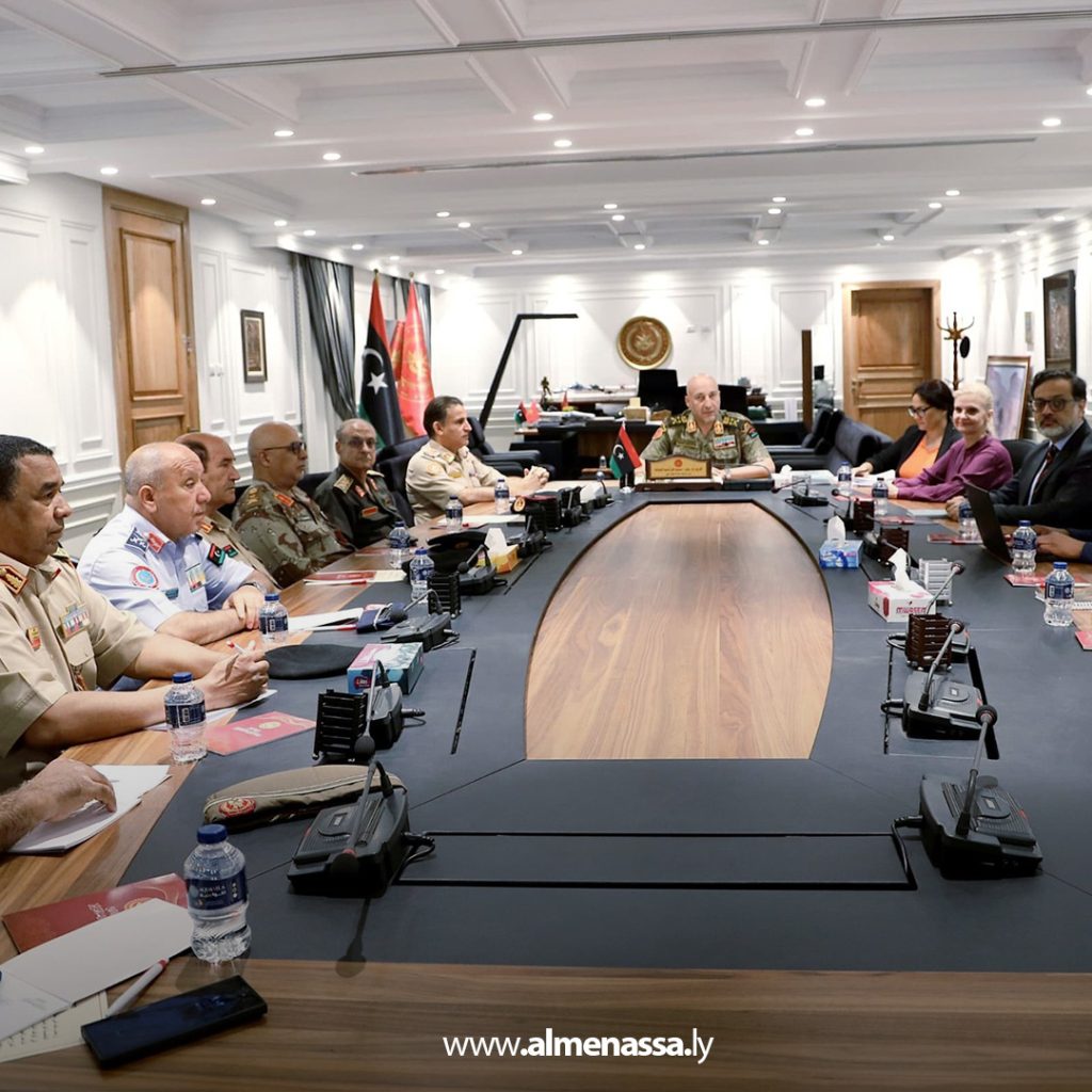 extra 281 الحداد يلتقي وفد تقييم أداء بعثة الأمم المتحدة في ليبيا