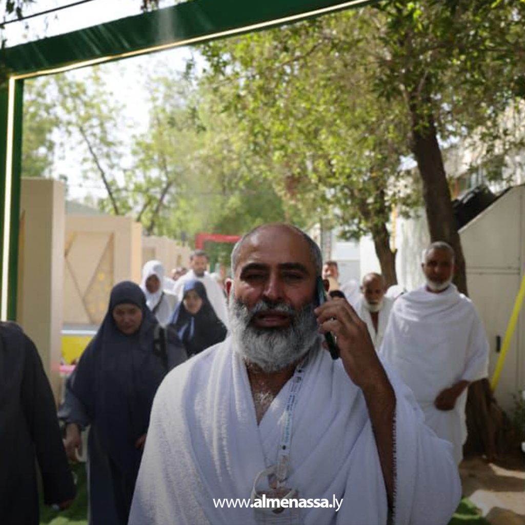 extra 49 توافد الحجاج الليبيين إلى مخيم البعثة بمشعر عرفات استعدادًا ليوم عرفة