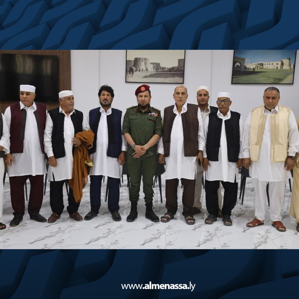 extra Recovered1 1 آمر اللواء 444 قتال يستقبل وفداً من مشايخ وأعيان بني وليد