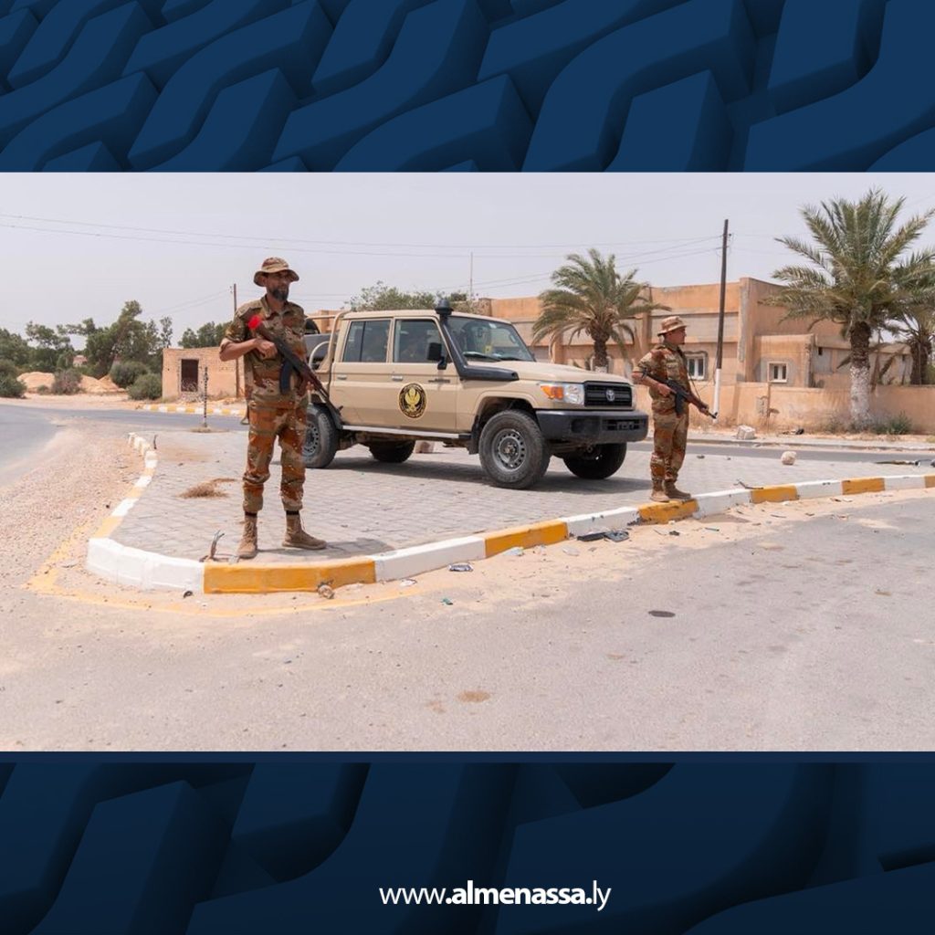 extra Recovered2 المنطقة العسكرية الساحل الغربي: انتشار أمني في صبراتة لمنع تجدد الاشتباكات وحماية الاستقرار