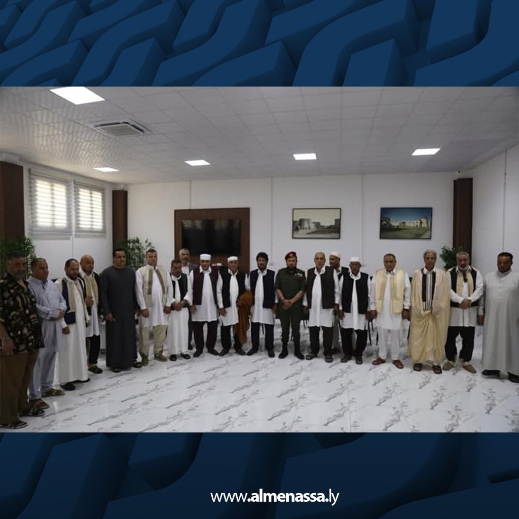 extra Recovered5 آمر اللواء 444 قتال يستقبل وفداً من مشايخ وأعيان بني وليد