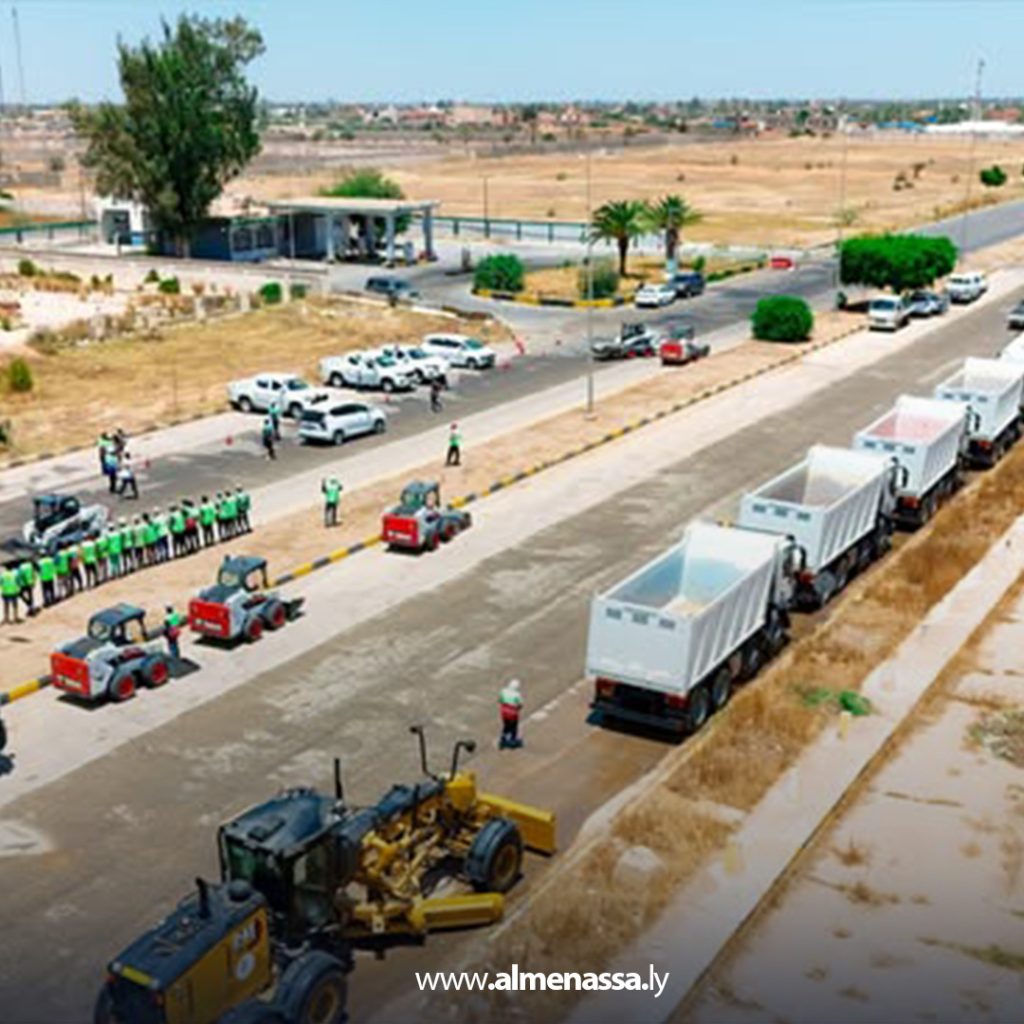 extra1 104 انطلاق أعمال تطوير طريق المطار بطول 23 كم