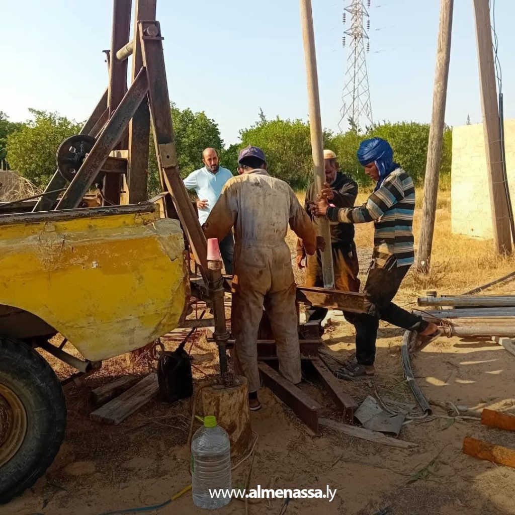 extra1 124 محطة البحوث الزراعية سهل الجفارة تُعيد تشغيل البئر المتوقف وتواصل أعمال الصيانة