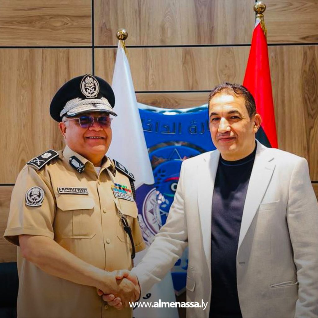 extra1 134 وزير الداخلية يُعيّن اللواء أحمد آدم معدي مديرًا لأمن سرت ويشيد بجهود السعيطي