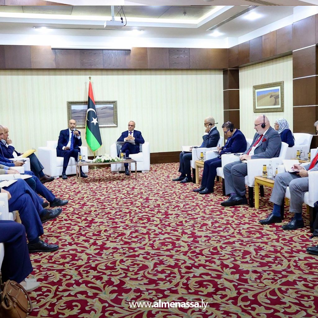 extra1 140 الكوني واللافي يلتقيان سفراء دول أوروبية ويؤكدان أهمية دعم الاستقرار السياسي