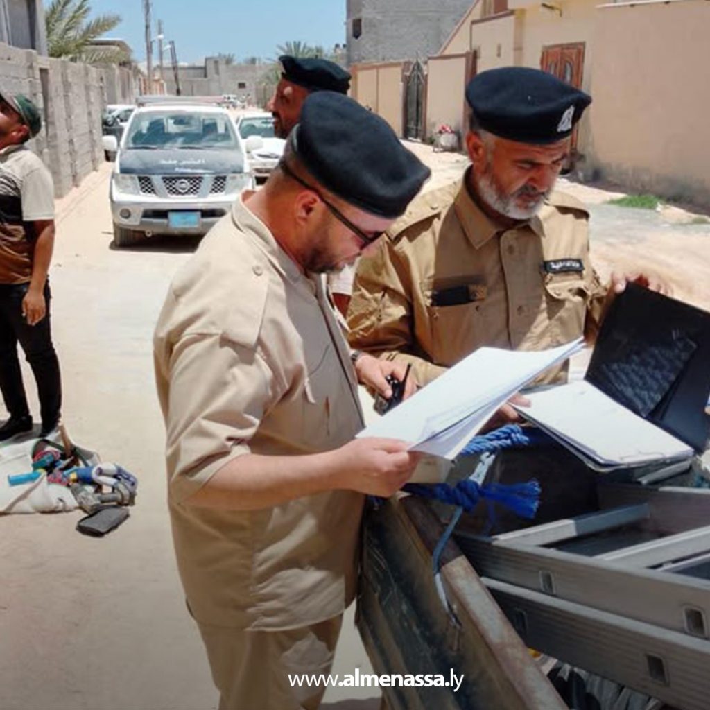 extra1 34 الشرطة الكهربائية تناقش التحديات التي تواجه مشروع خط جديد غرب طرابلس