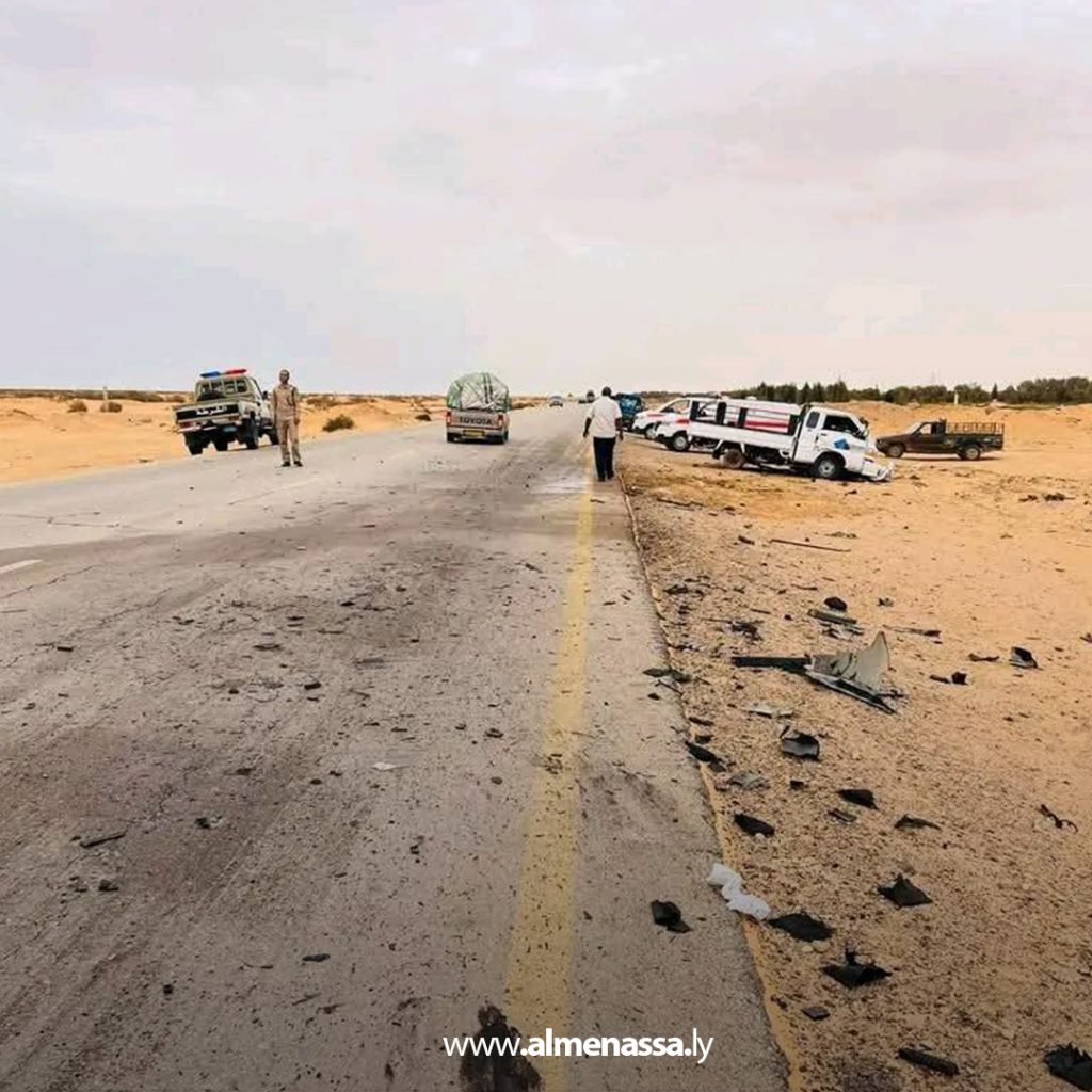 extra1 41 الطريق الساحلي في ليبيا.. نزيف متواصل بسبب حوادث السير