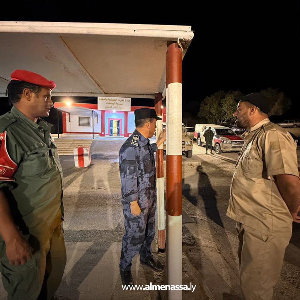 extra1 54 جولة تفتيشية لمتابعة الانضباط والجاهزية الأمنية في مديرية أمن الجبل الأخضر