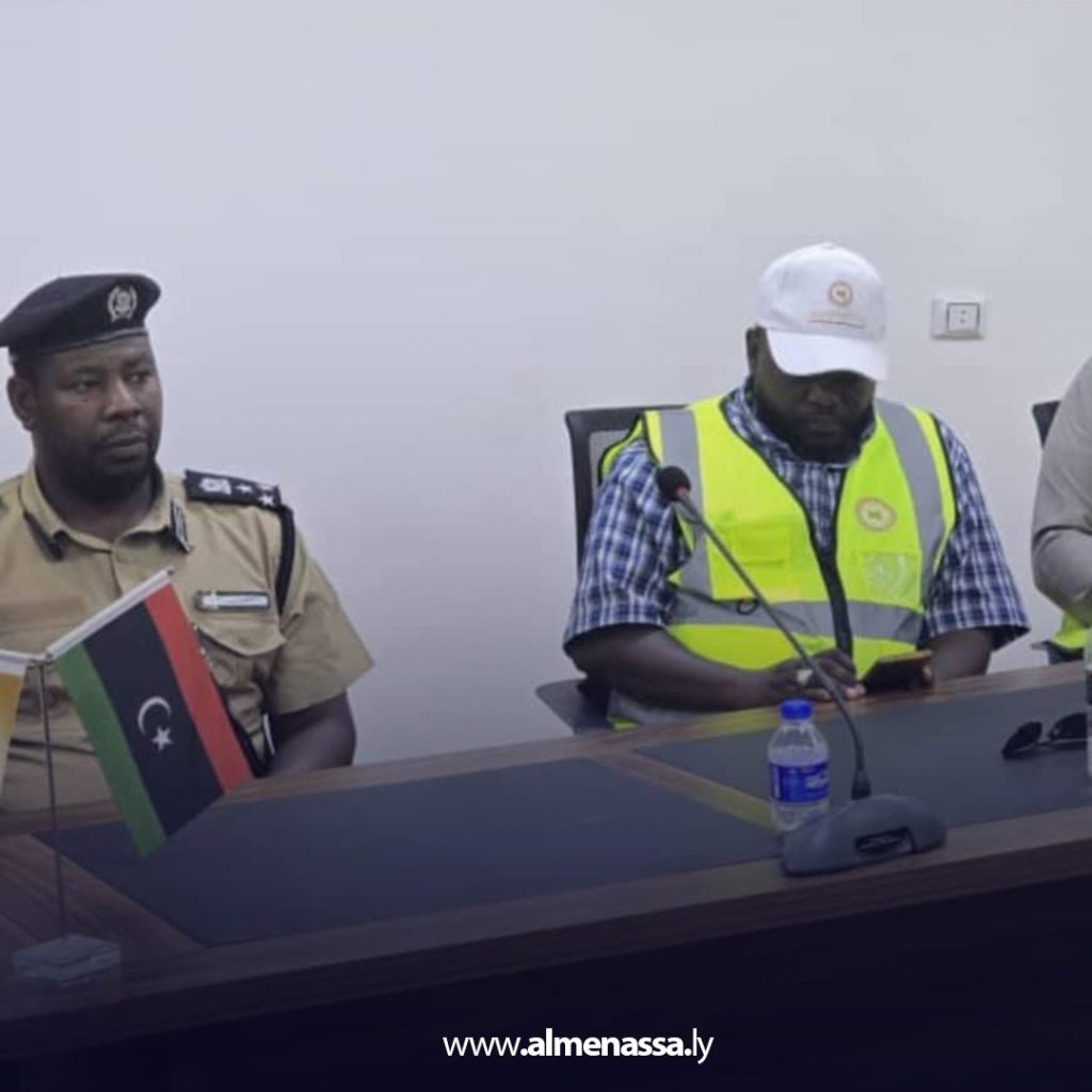 extra1 73 صندوق الإعمار بمرزق يبحث استلام ملفات المنازل المتضررة التي تم صيانتها