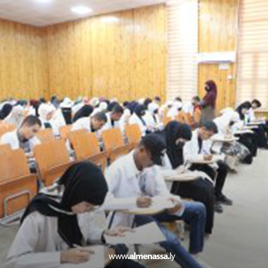 extra11 106 انطلاق الامتحانات النهائية بكلية الطب البشري بجامعة سبها