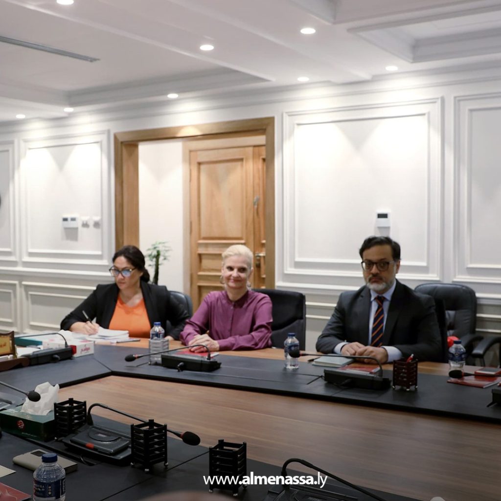 extra11 152 الحداد يلتقي وفد تقييم أداء بعثة الأمم المتحدة في ليبيا