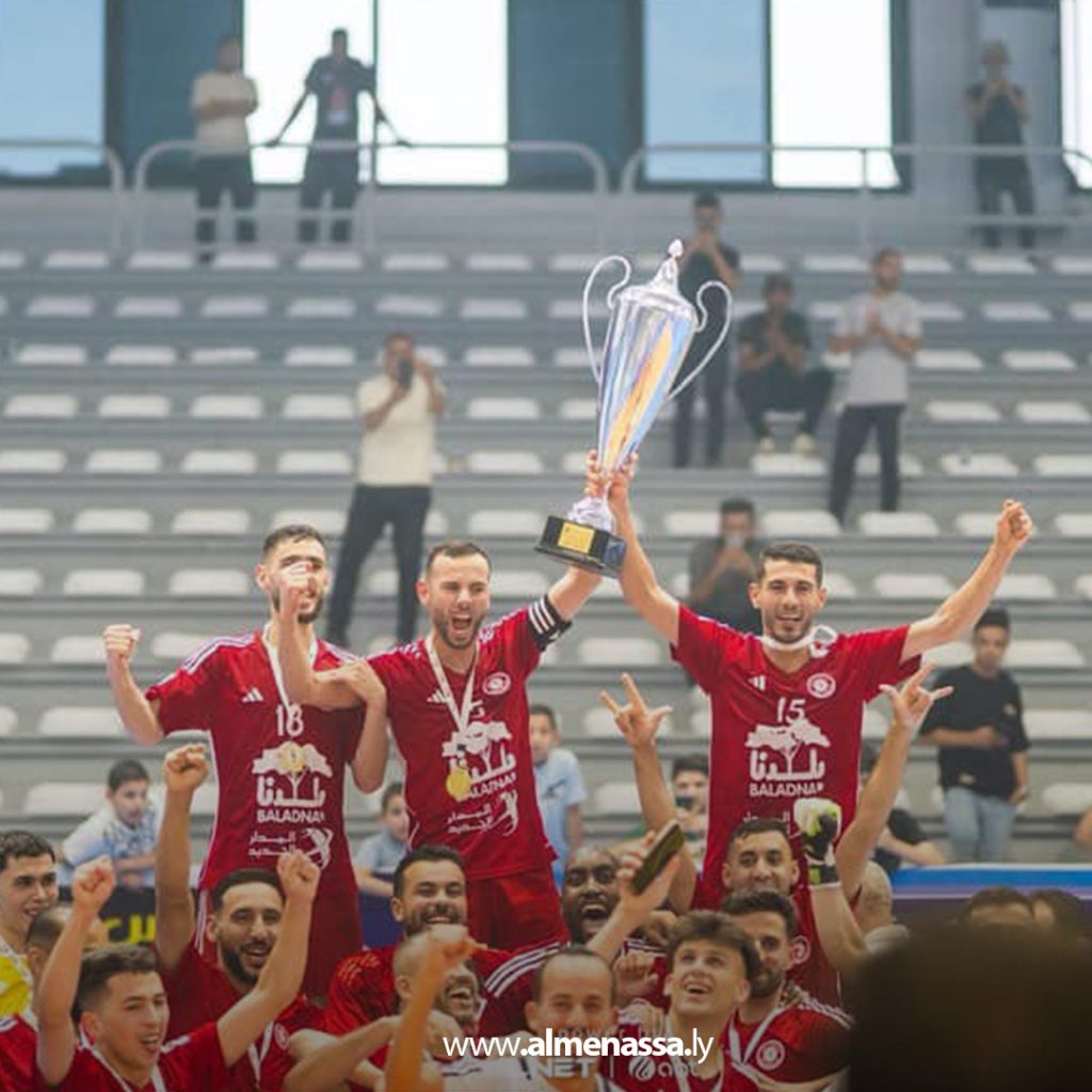 extra11 24 السويحلي يتوّج بكأس السوبر الليبي لكرة القدم داخل الصالات